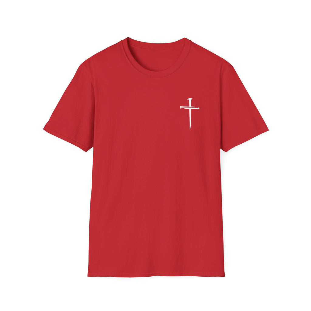 Lord's Prayer Cross T-Shirt | Christian Scripture Typography | Faith Tee