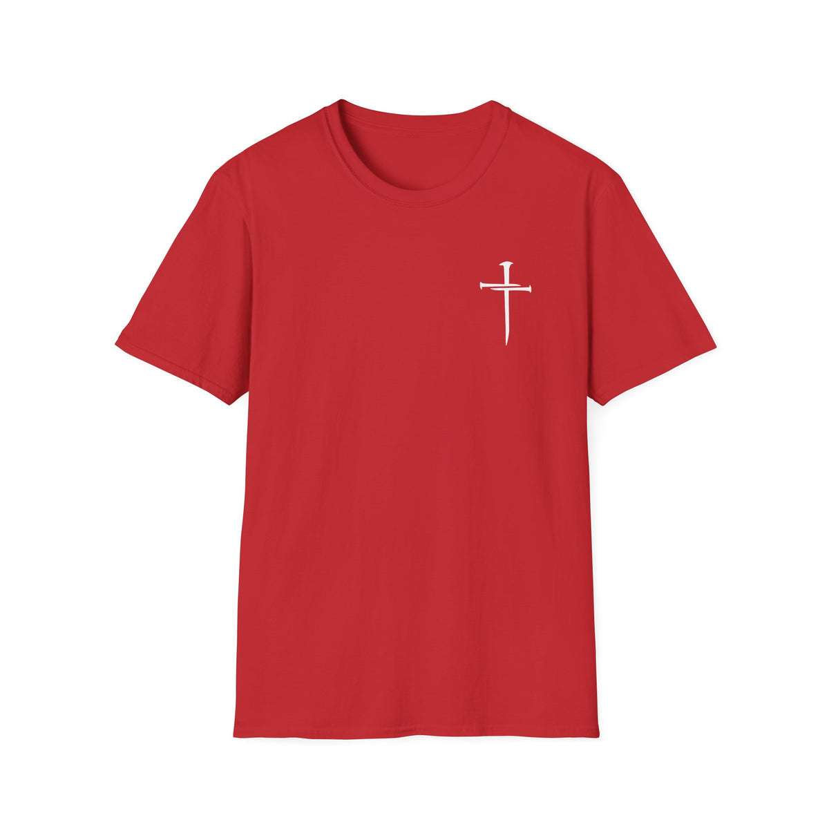 Lord's Prayer Cross T-Shirt | Christian Scripture Typography | Faith Tee