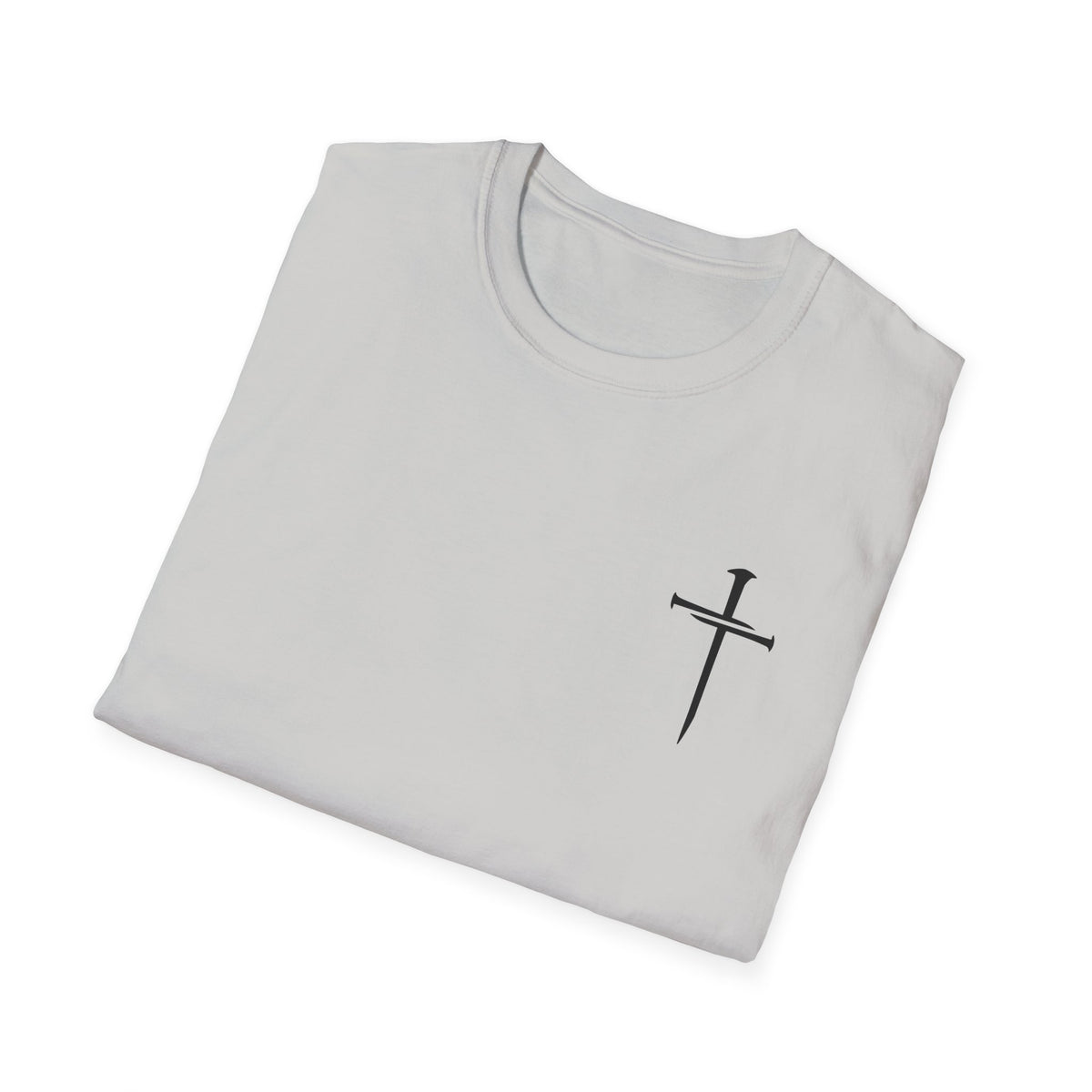 Lord's Prayer Cross T-Shirt | Christian Scripture Typography | Faith Tee