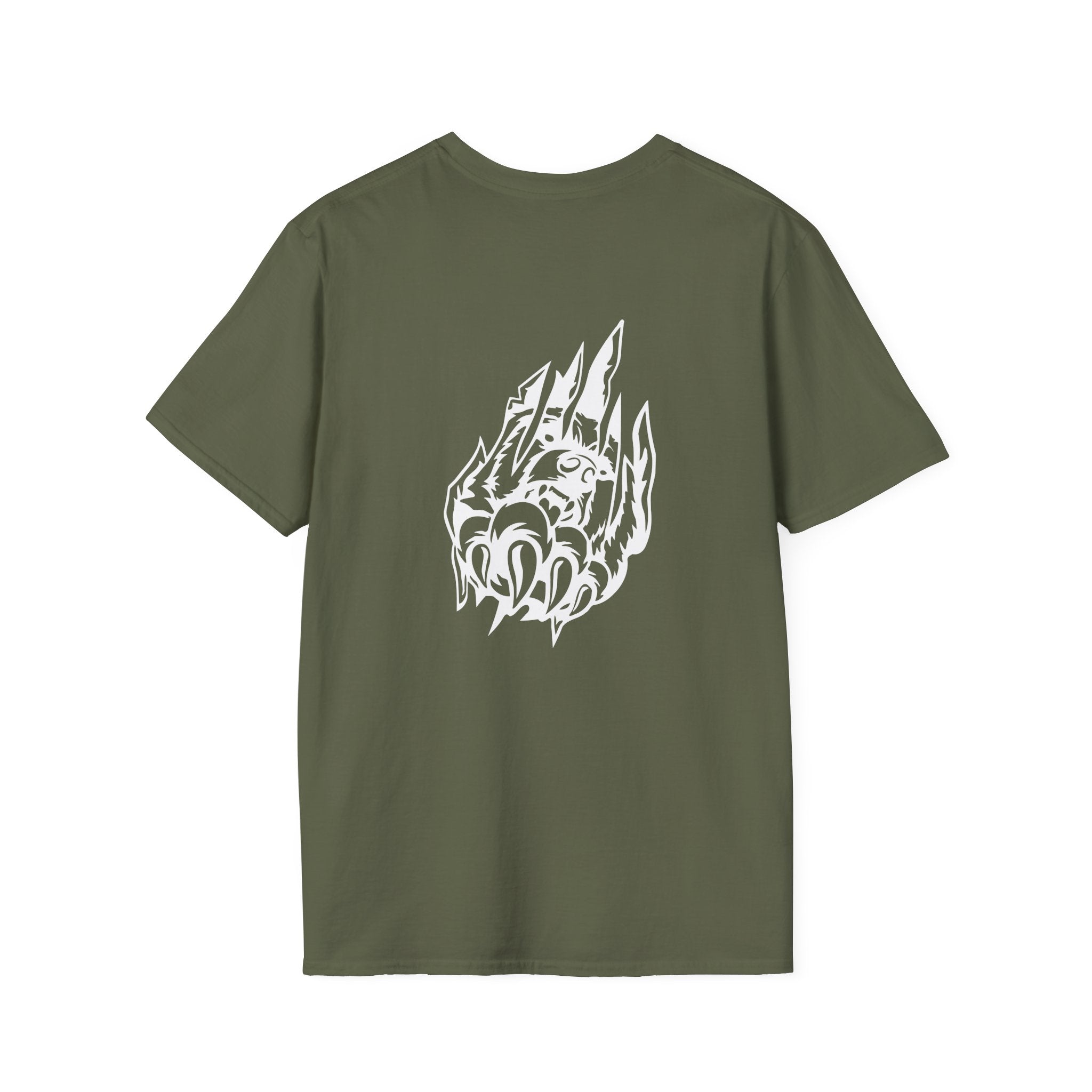 Bearproof Text Logo T-Shirt | Bear Claw Illustration Tee