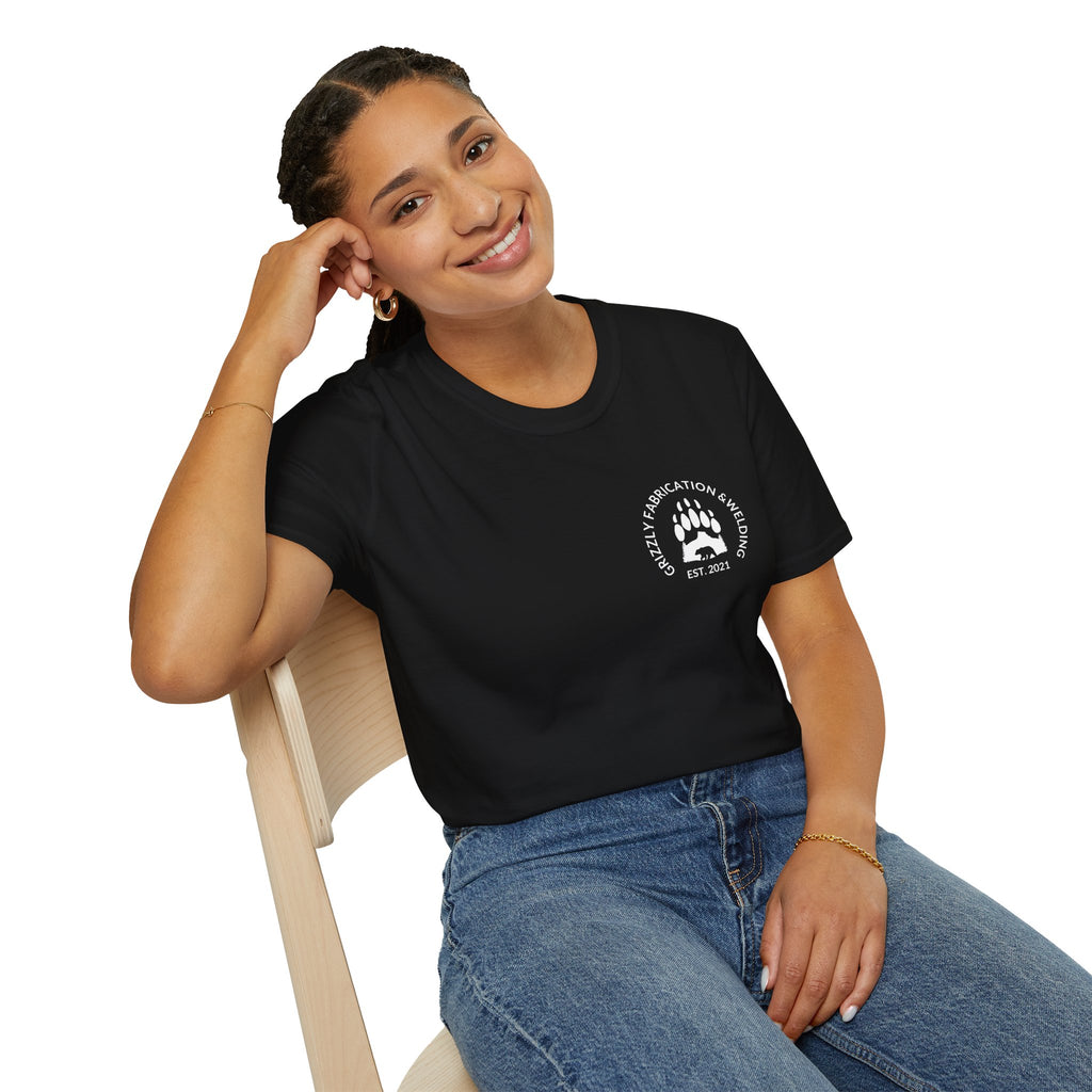 Grizzly Fabrication Company Logo T-Shirt