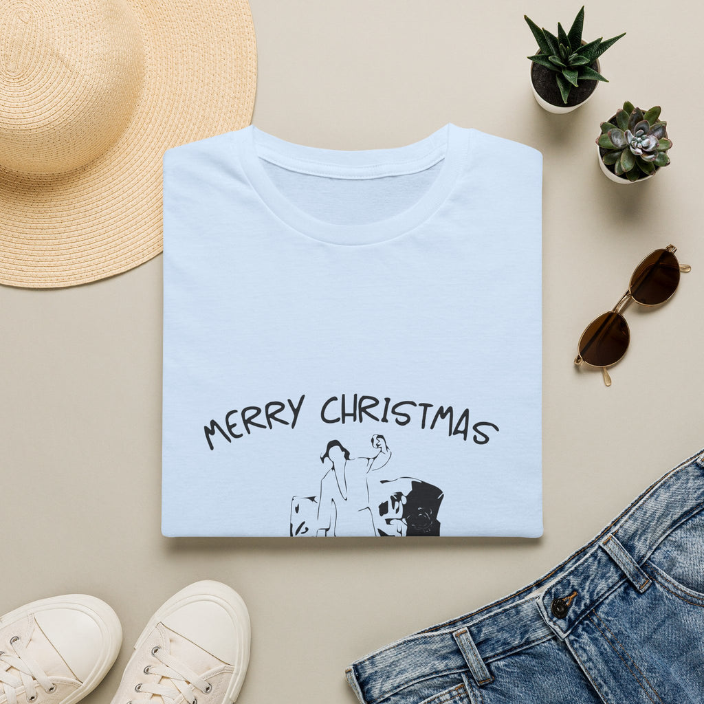 Merry Christmas Shitters Full T-Shirt | Funny National Lampoon Theme, Holiday Movie Tee