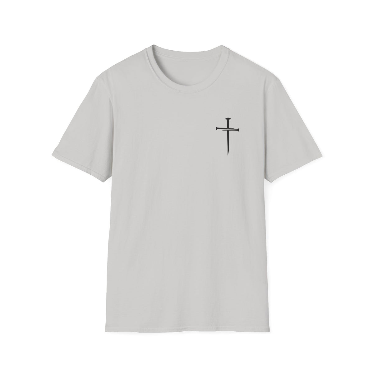 Lord's Prayer Cross T-Shirt | Christian Scripture Typography | Faith Tee
