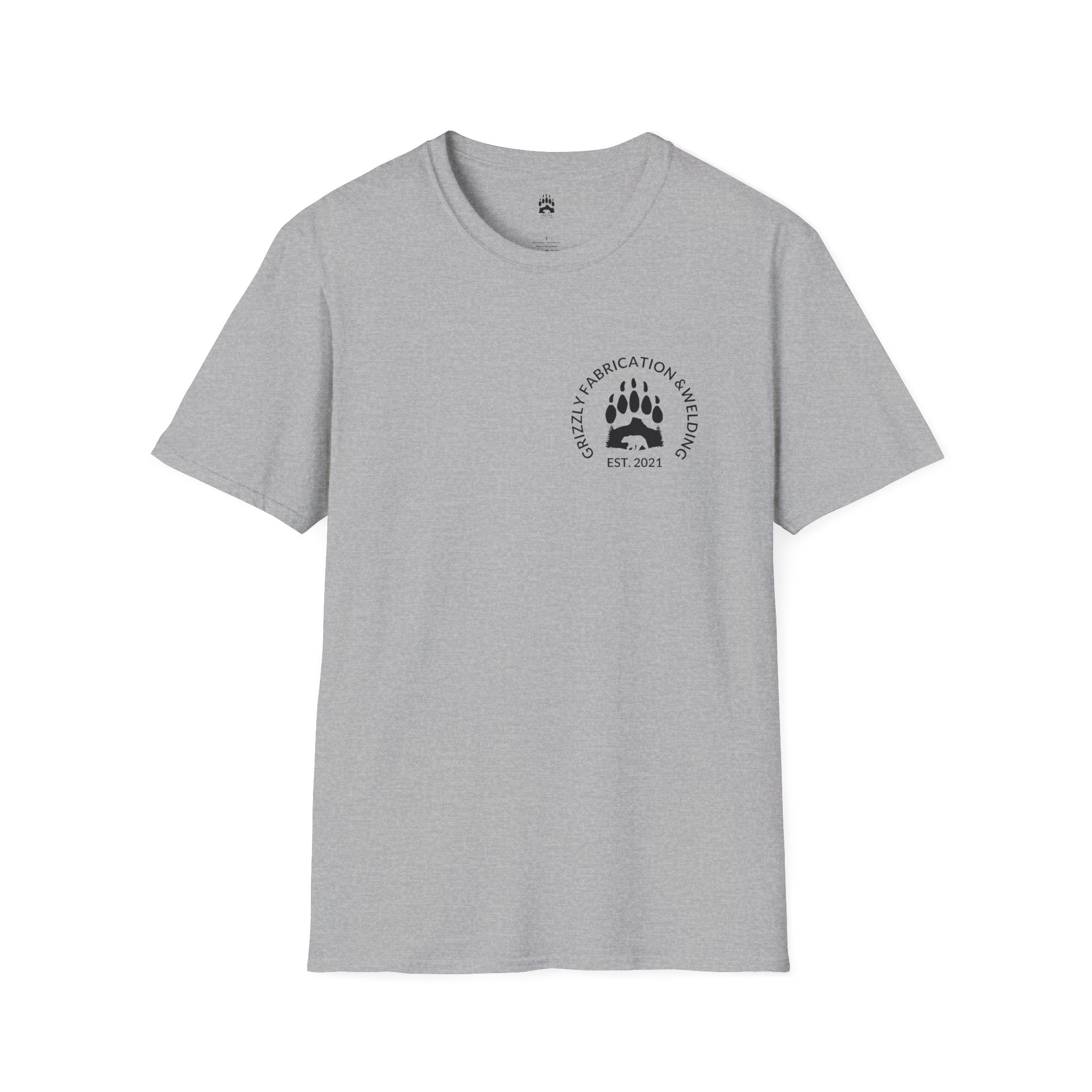 Grizzly Fabrication Company Logo T-Shirt