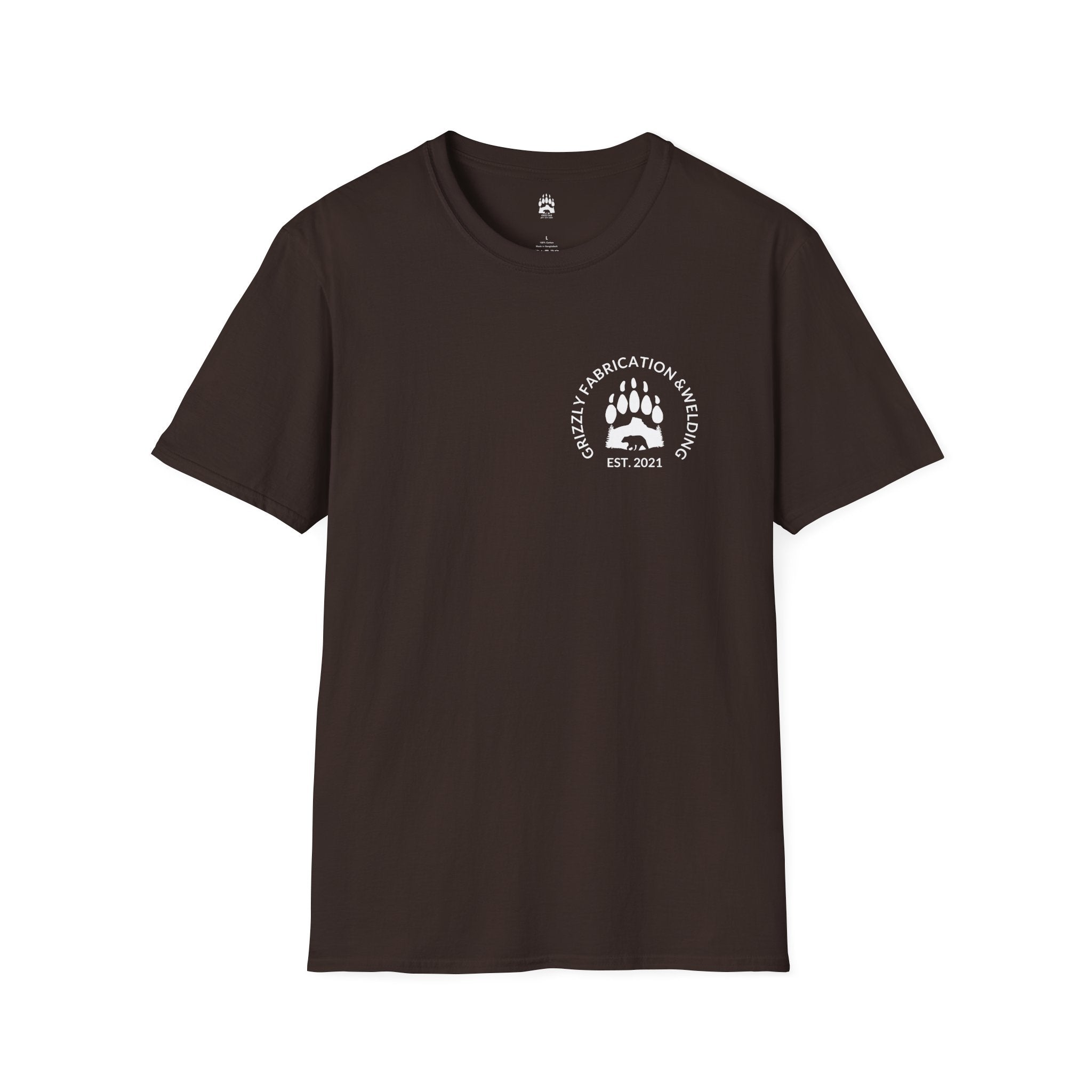 Grizzly Fabrication Company Logo T-Shirt