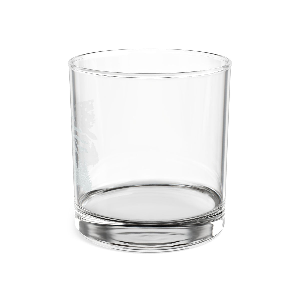 Bigfoot Mountain Flag Whiskey Glass | Engraved 10.5oz Rocks Glass