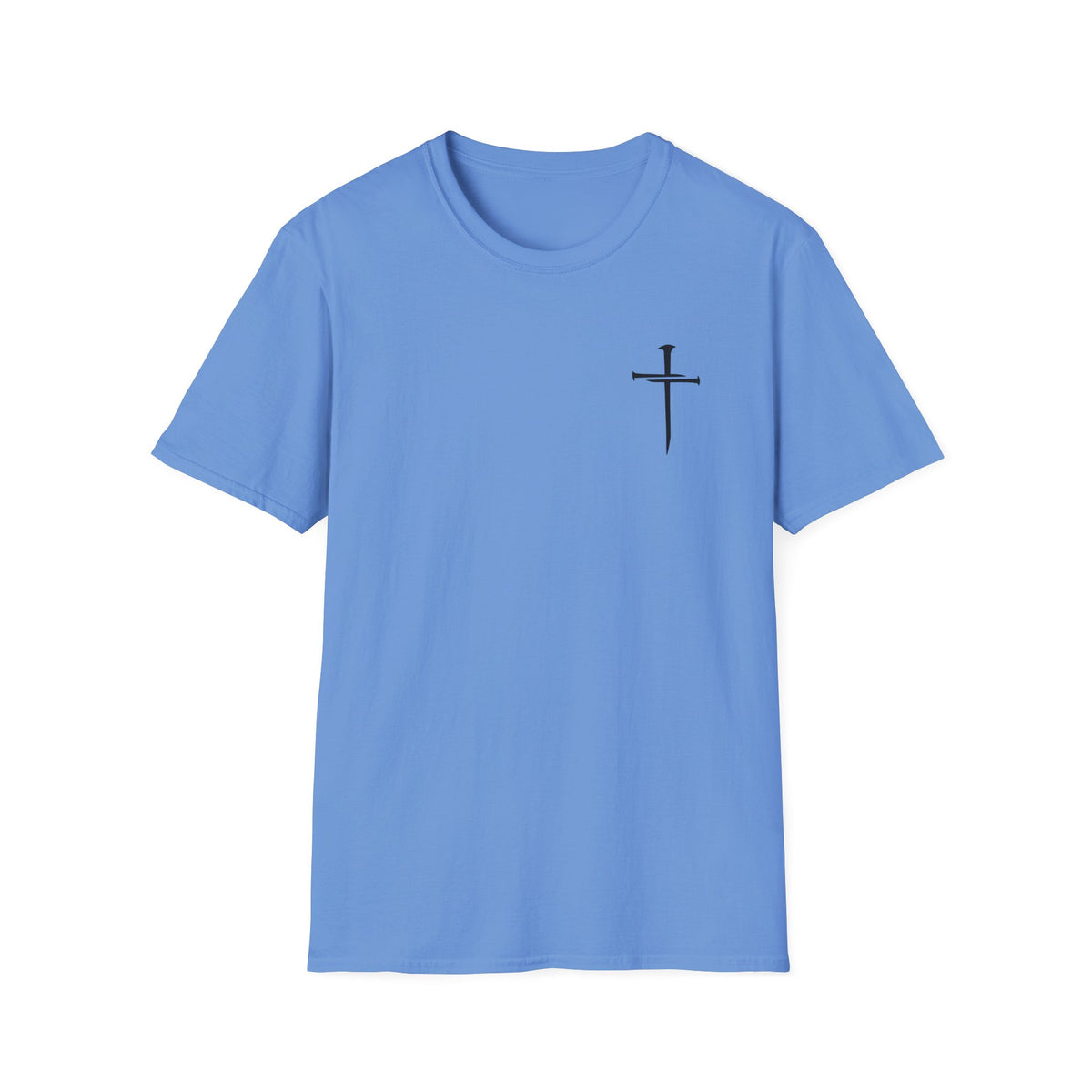 Lord's Prayer Cross T-Shirt | Christian Scripture Typography | Faith Tee