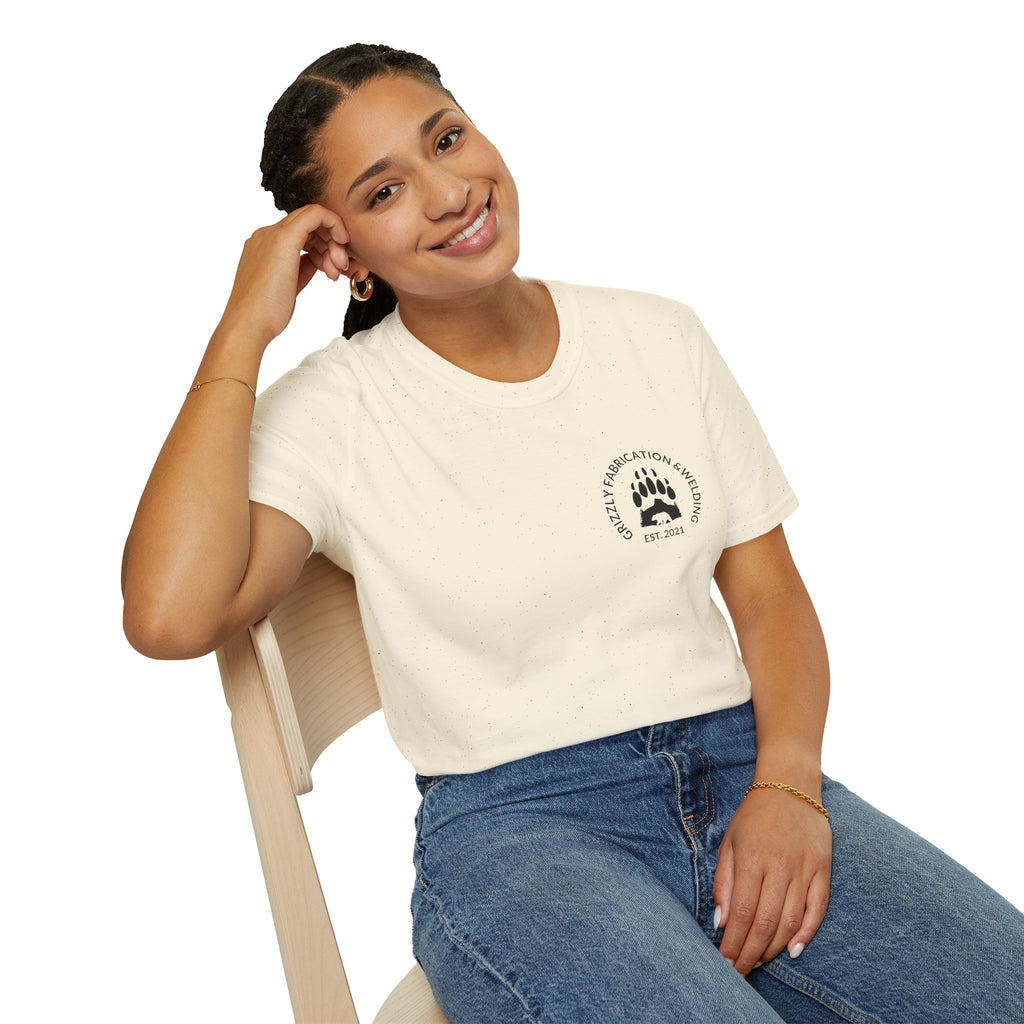 Grizzly Fabrication Company Logo T-Shirt