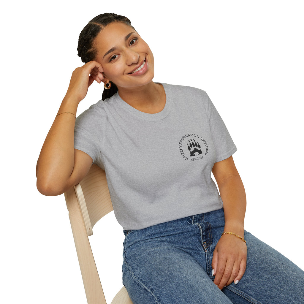 Grizzly Fabrication Company Logo T-Shirt