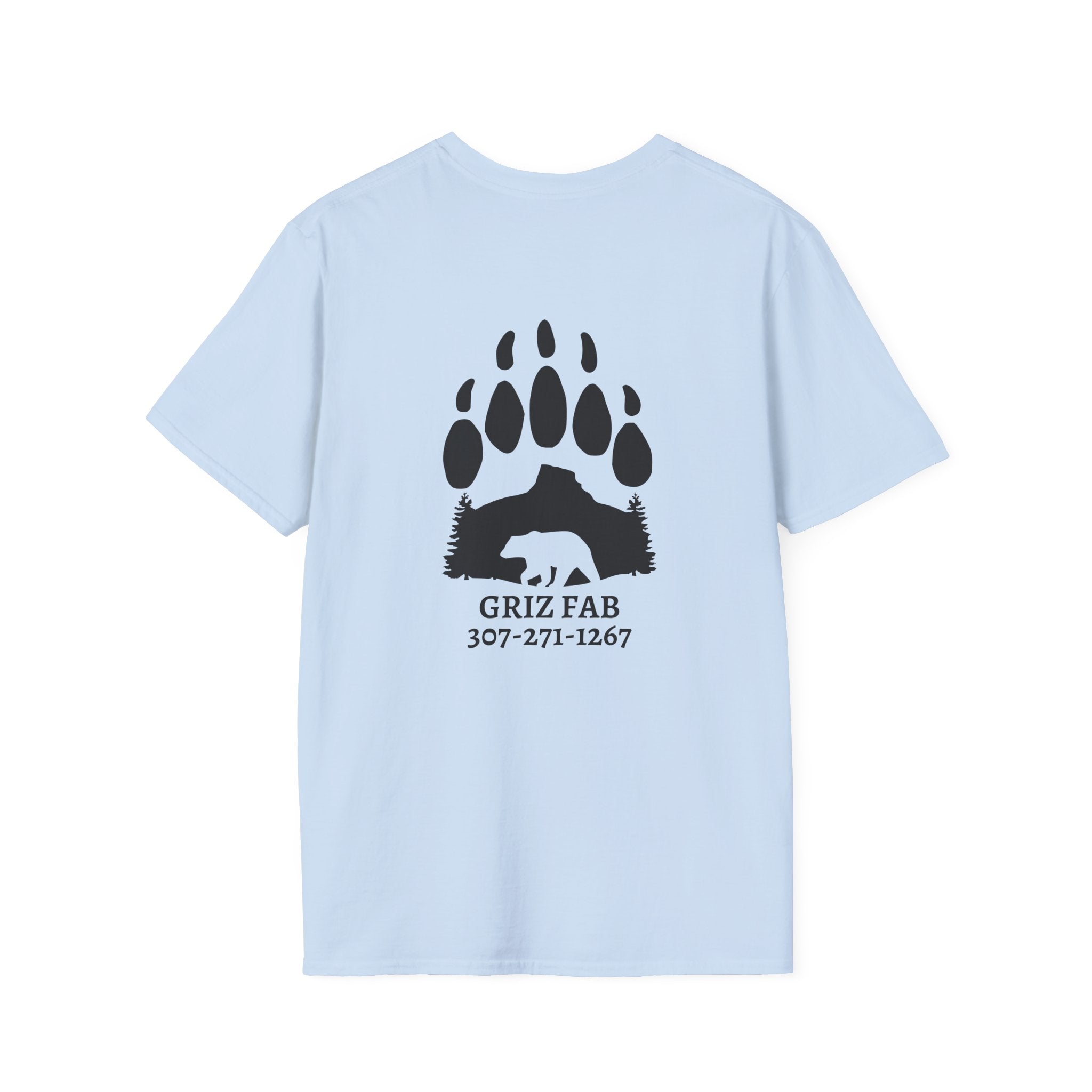Grizzly Fabrication Company Logo T-Shirt
