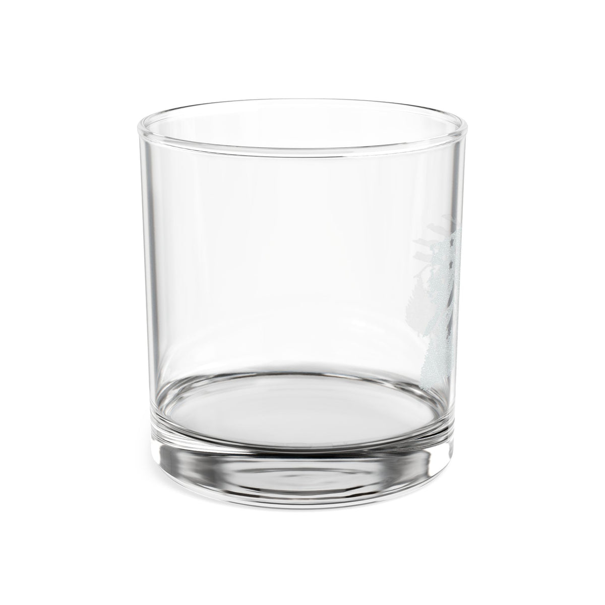 Bigfoot Mountain Flag Whiskey Glass | Engraved 10.5oz Rocks Glass