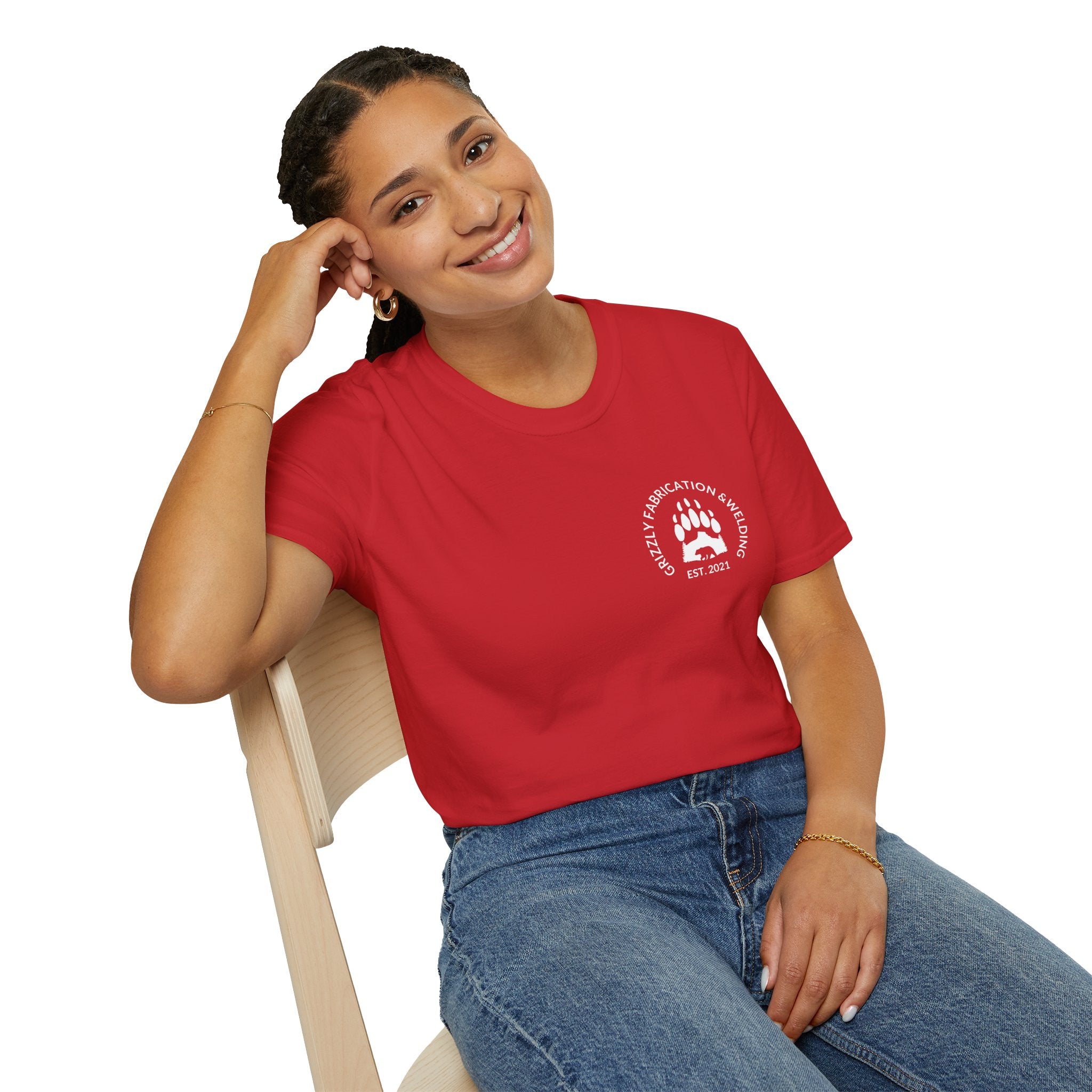 Grizzly Fabrication Company Logo T-Shirt