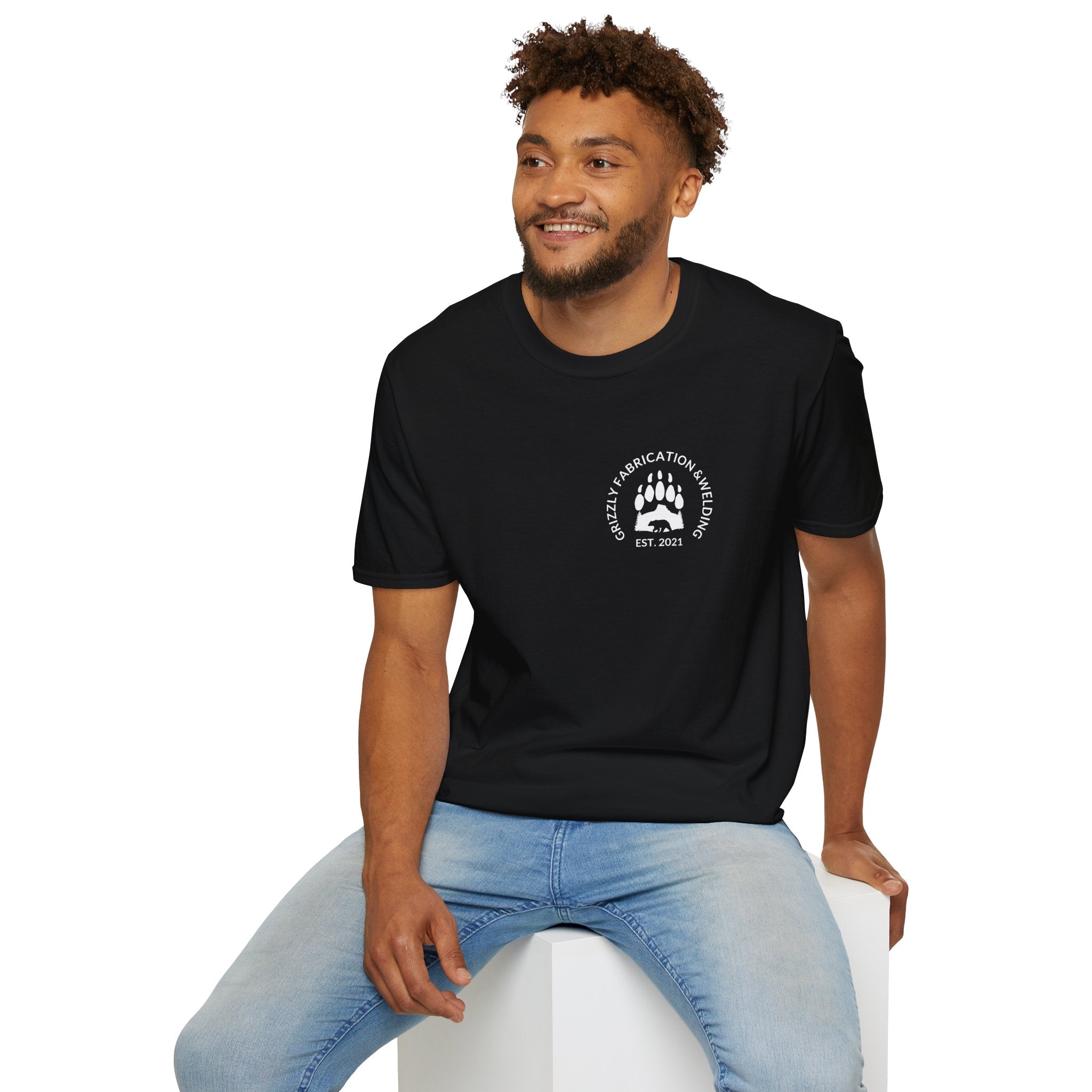 Grizzly Fabrication Company Logo T-Shirt