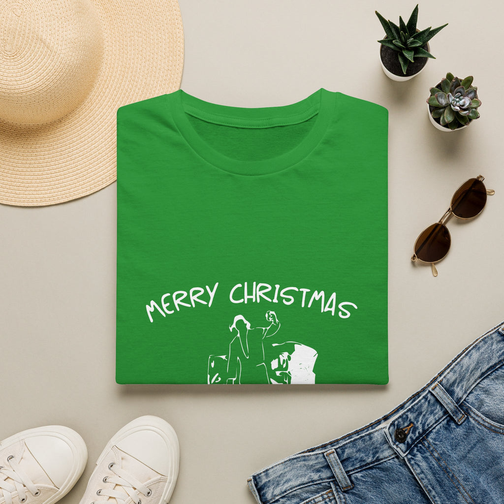 Merry Christmas Shitters Full T-Shirt | Funny National Lampoon Theme, Holiday Movie Tee