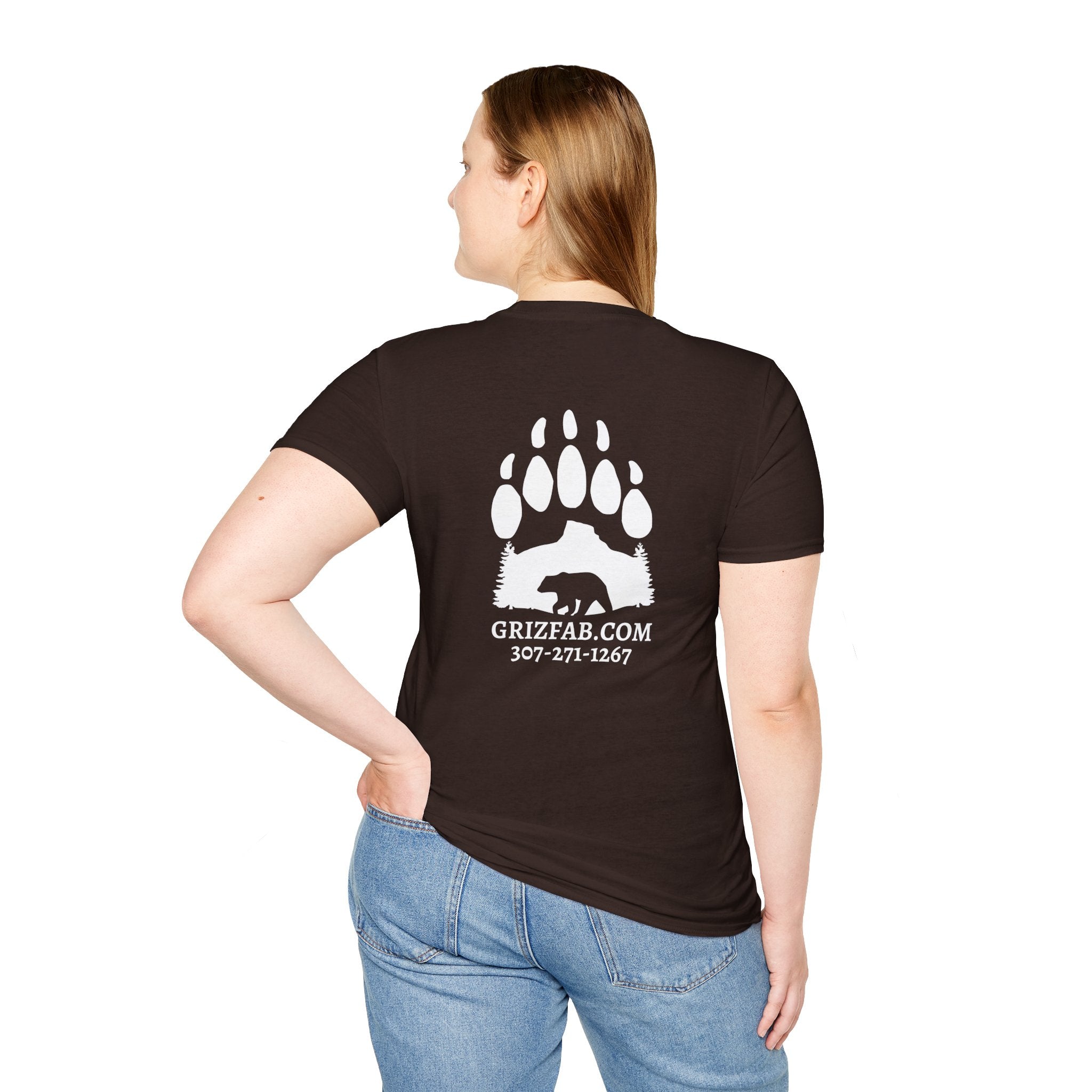 Grizzly Fabrication Company Logo T-Shirt