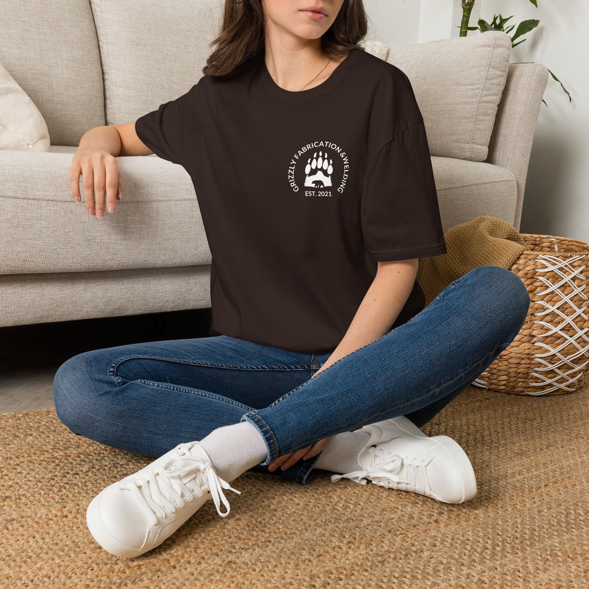 Grizzly Fabrication Company Logo T-Shirt