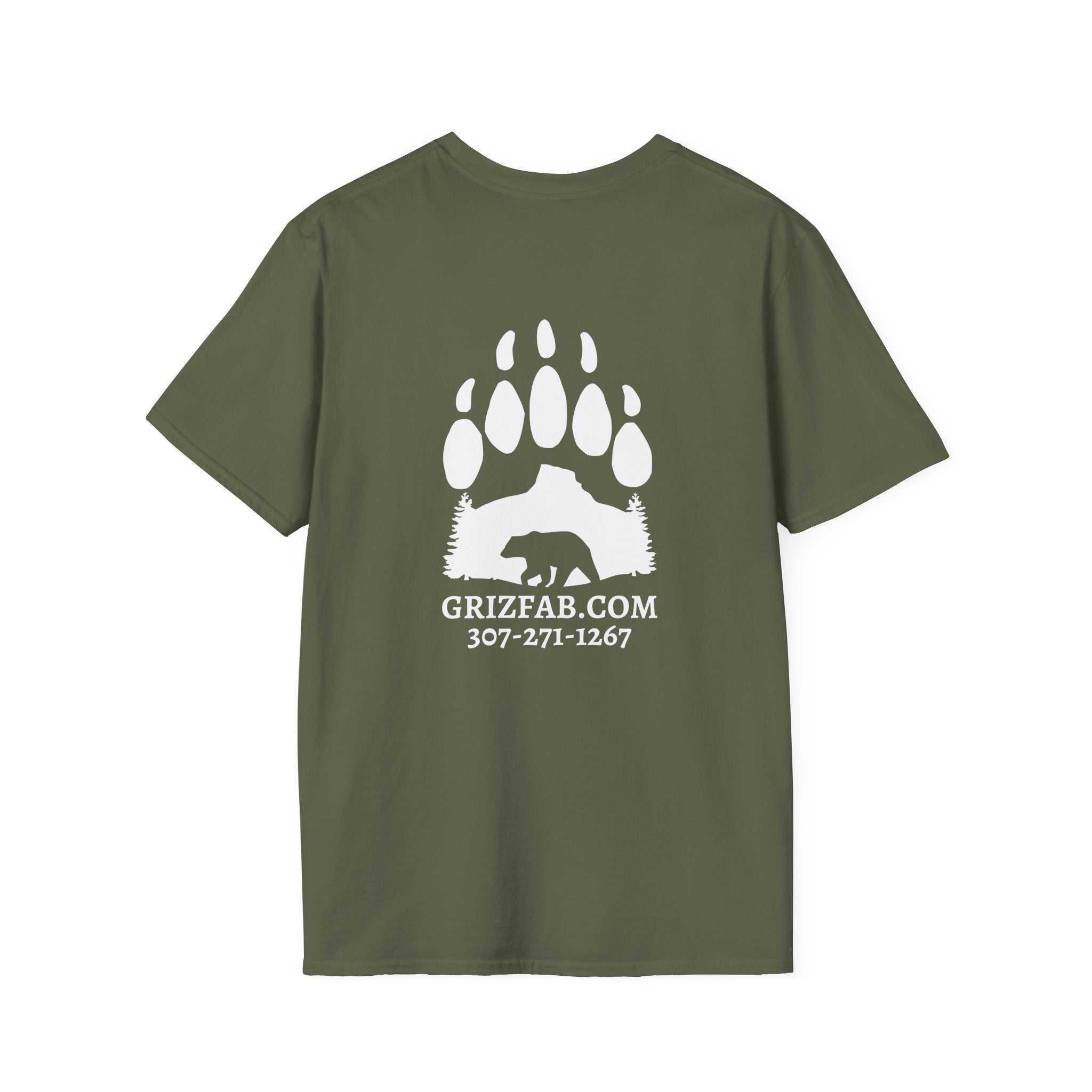 Grizzly Fabrication Company Logo T-Shirt