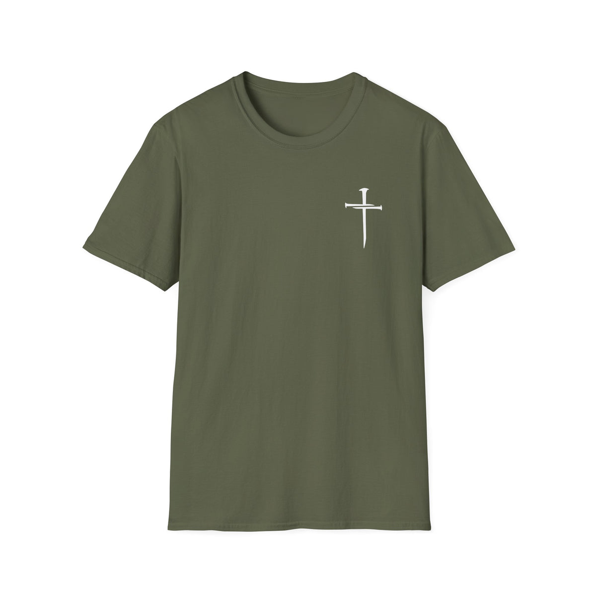 Lord's Prayer Cross T-Shirt | Christian Scripture Typography | Faith Tee