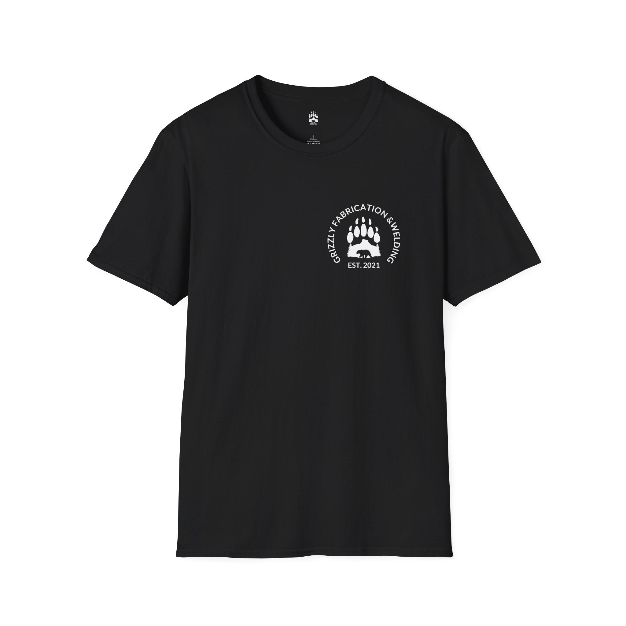 Grizzly Fabrication Company Logo T-Shirt