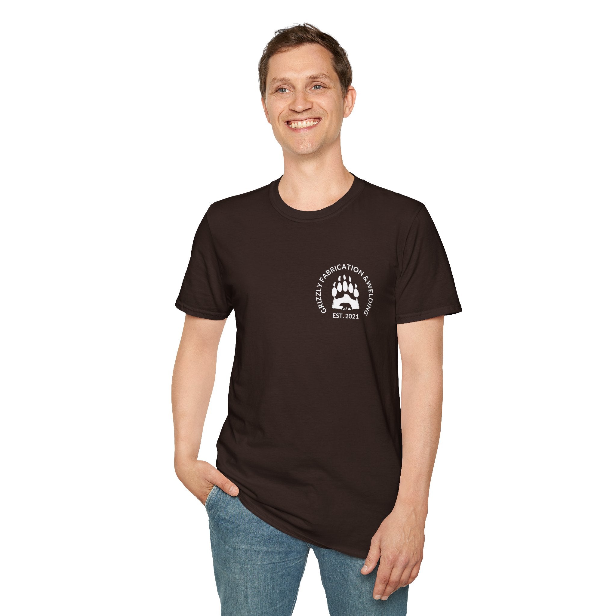 Grizzly Fabrication Company Logo T-Shirt