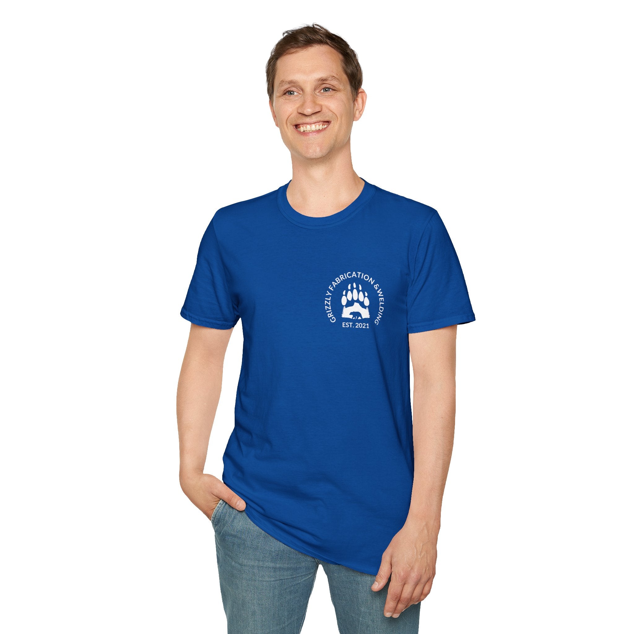 Grizzly Fabrication Company Logo T-Shirt