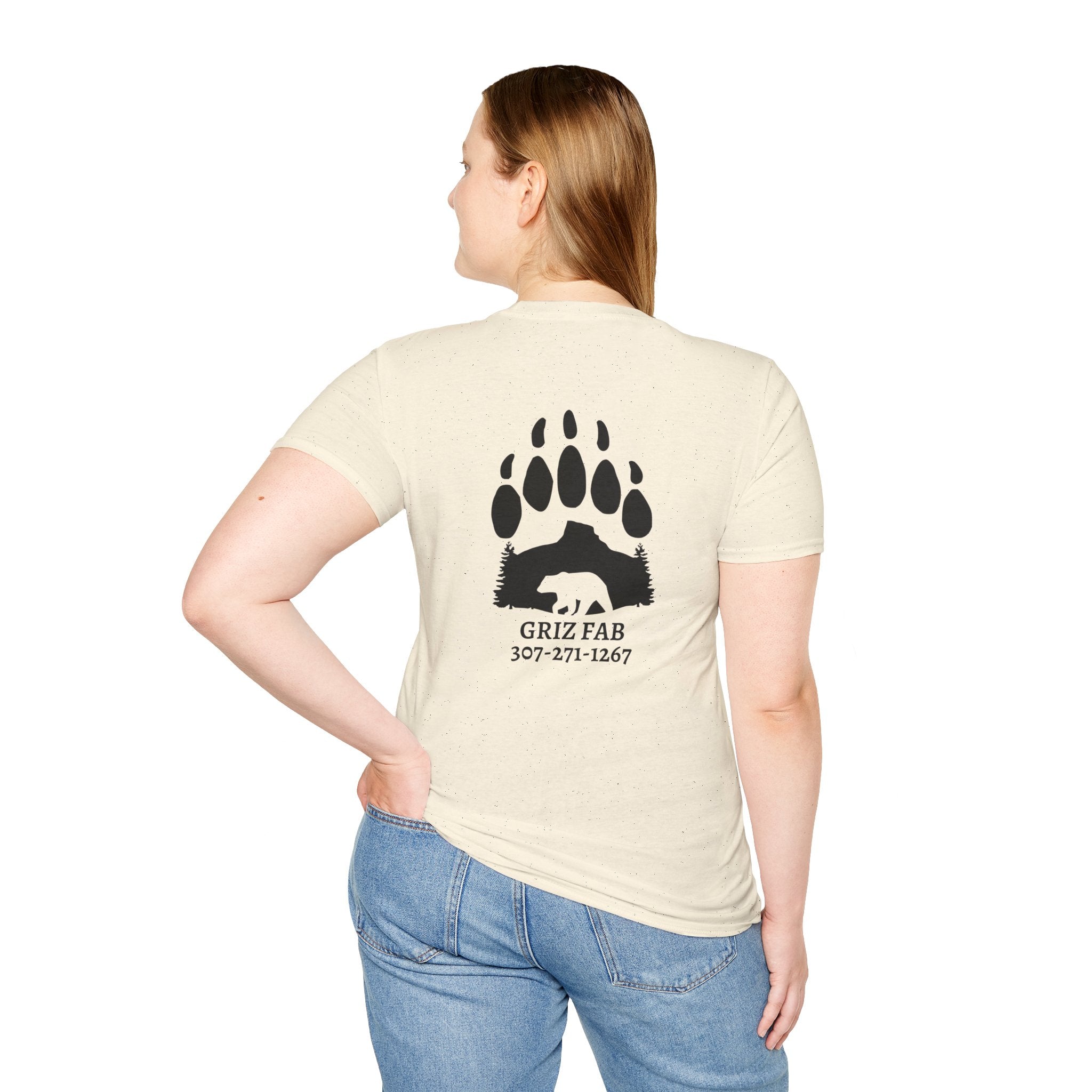 Grizzly Fabrication Company Logo T-Shirt