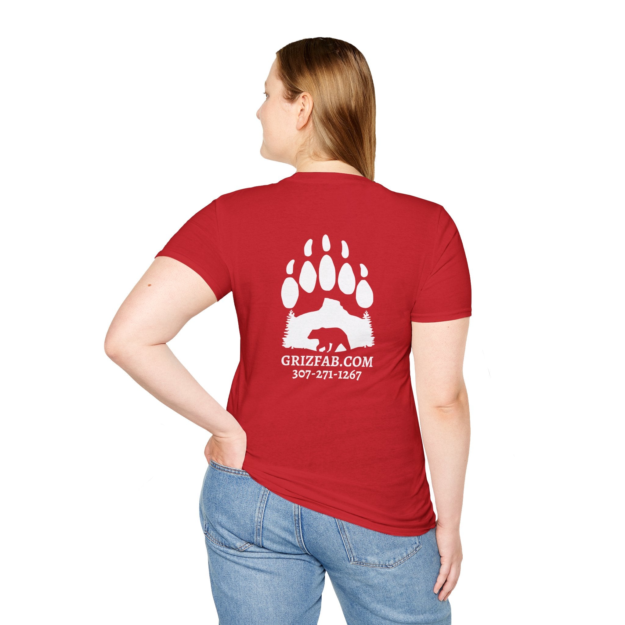 Grizzly Fabrication Company Logo T-Shirt