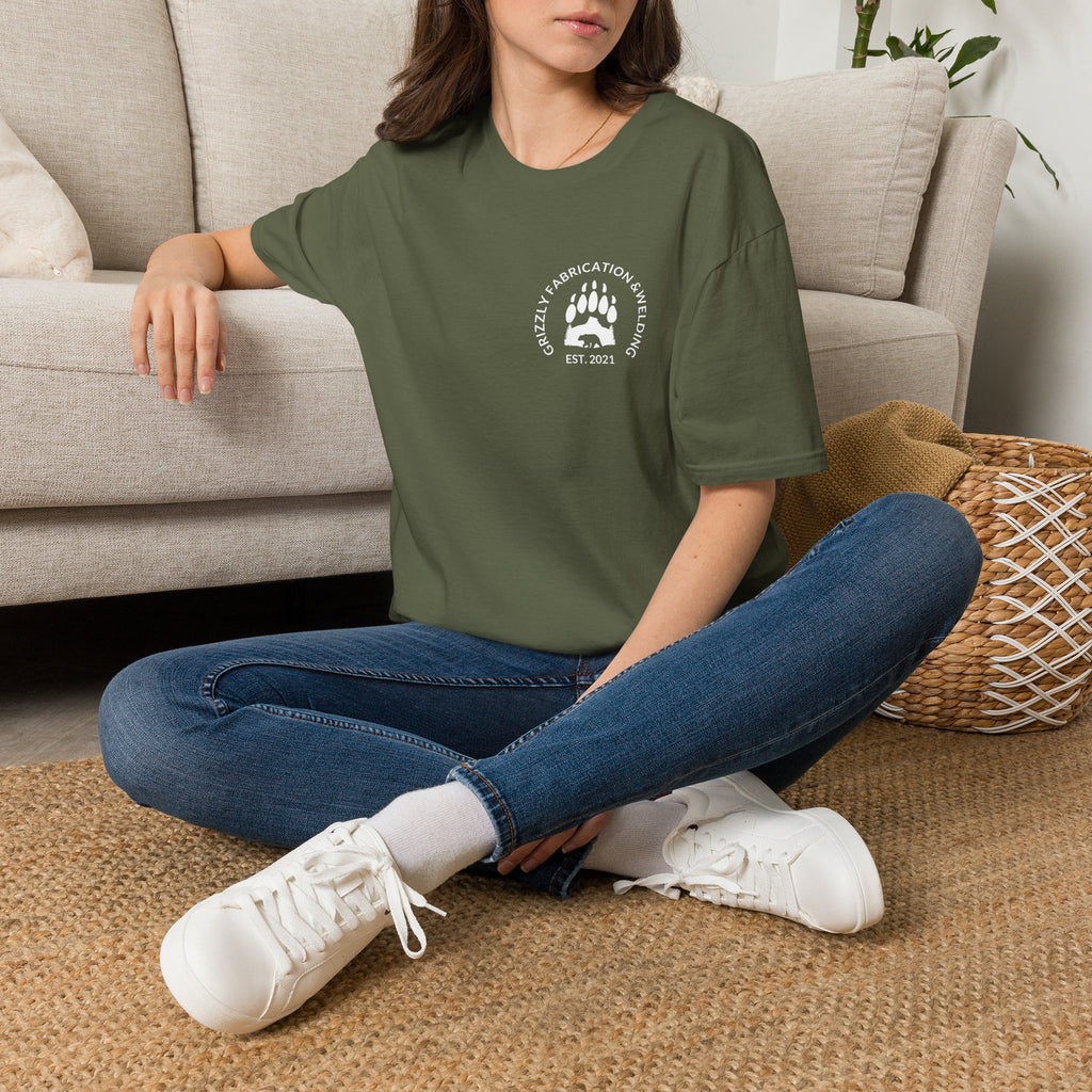 Grizzly Fabrication Company Logo T-Shirt