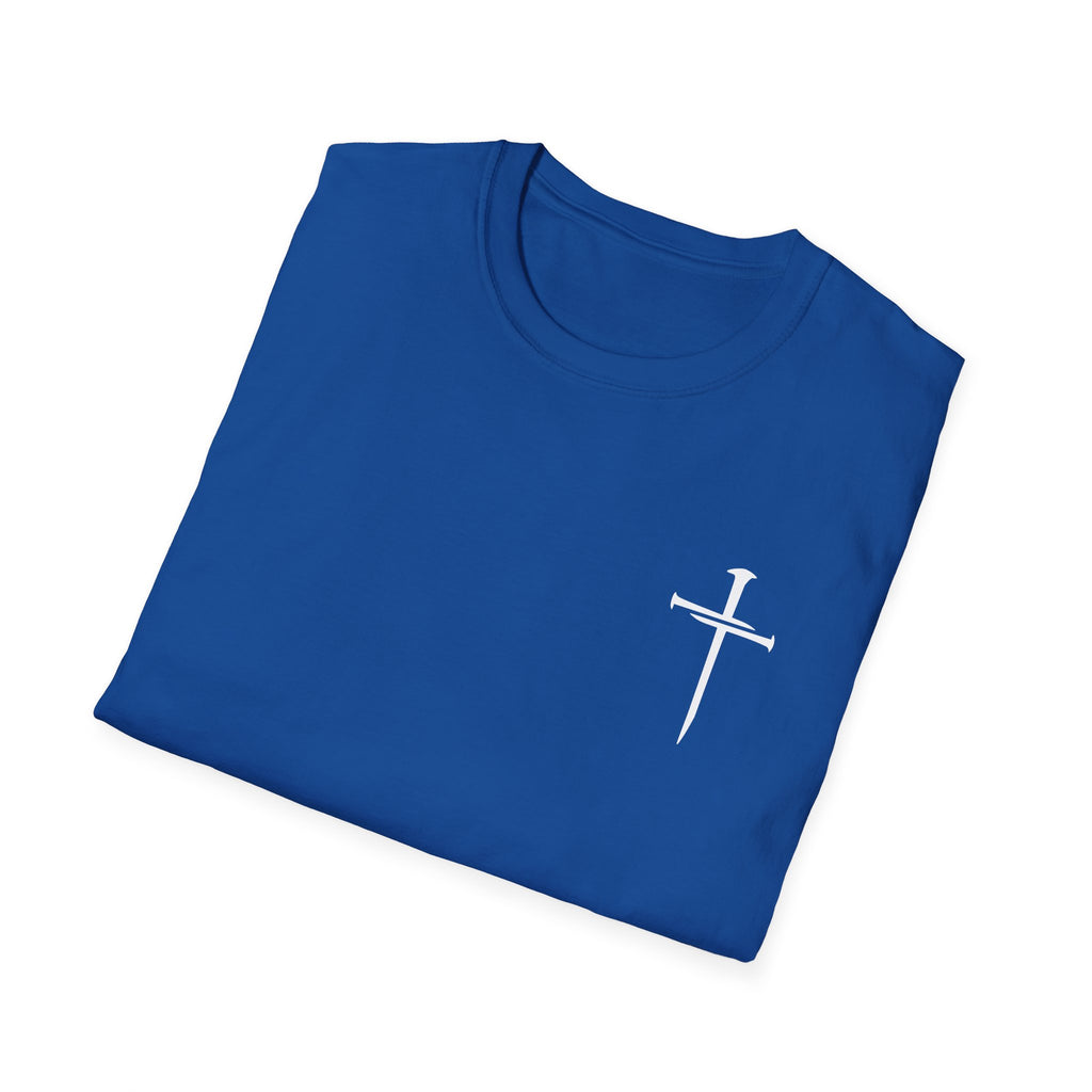 Lord's Prayer Cross T-Shirt | Christian Scripture Typography | Faith Tee