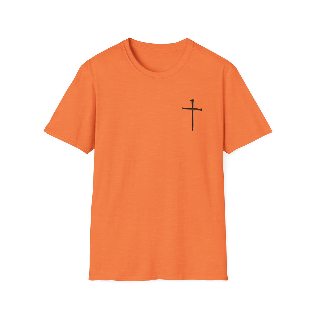 Lord's Prayer Cross T-Shirt | Christian Scripture Typography | Faith Tee