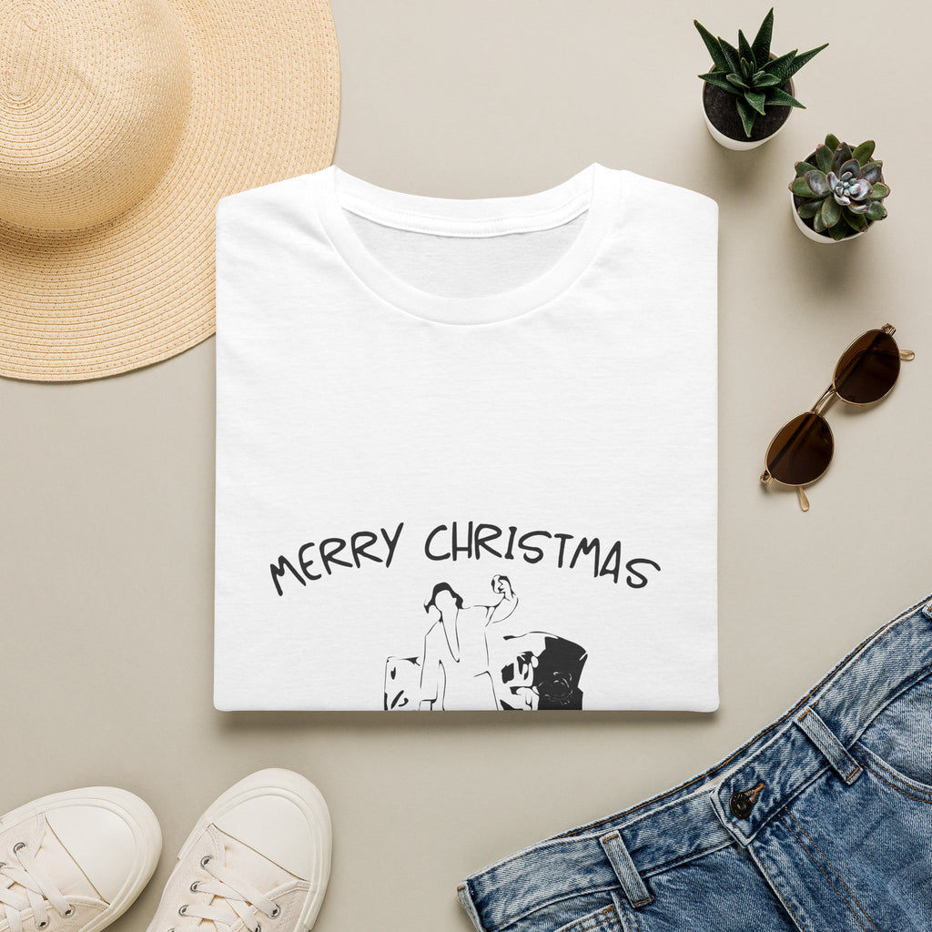 Merry Christmas Shitters Full T-Shirt | Funny National Lampoon Theme, Holiday Movie Tee