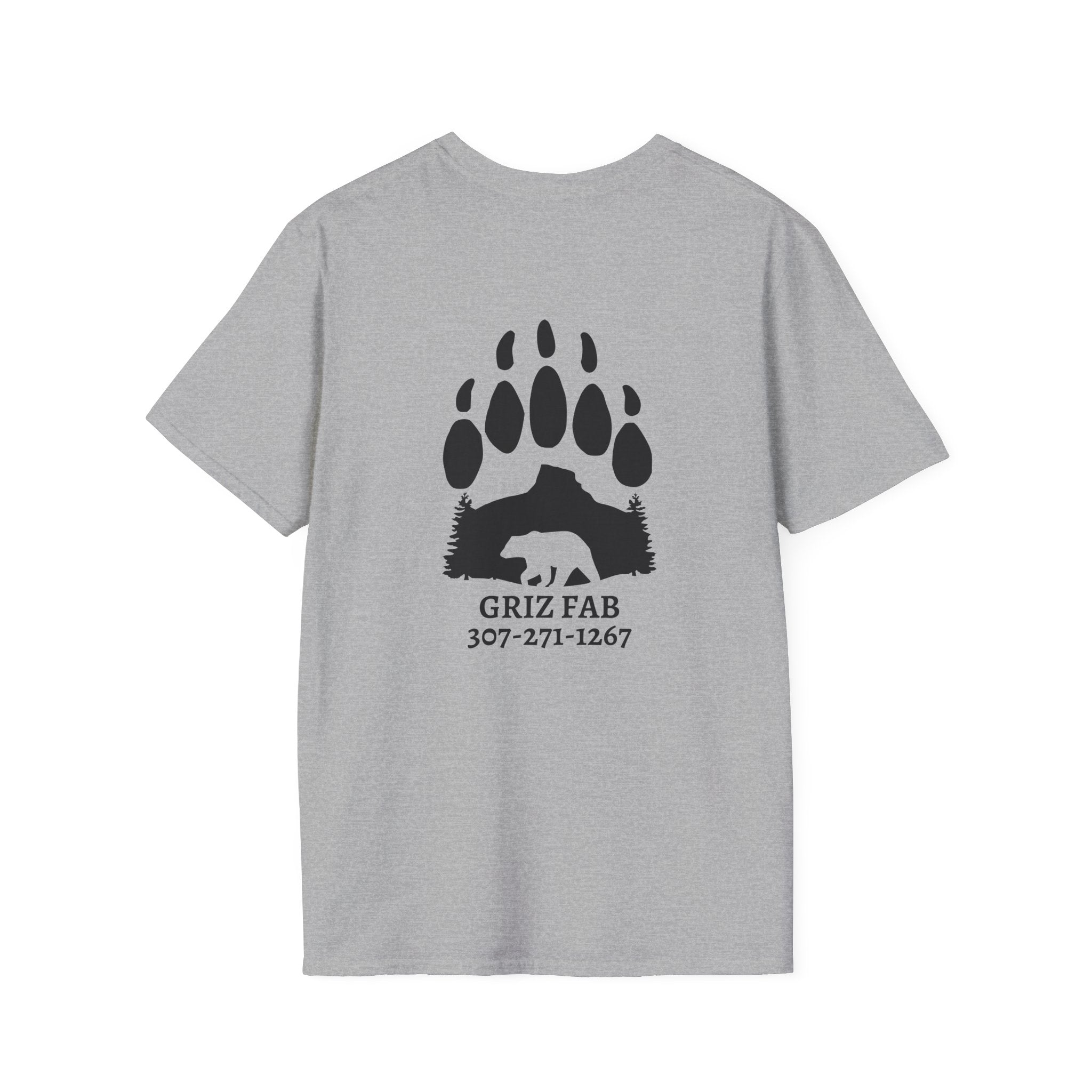 Grizzly Fabrication Company Logo T-Shirt