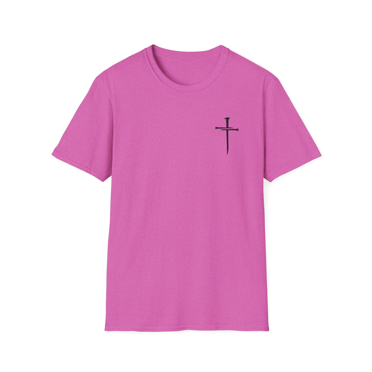 Lord's Prayer Cross T-Shirt | Christian Scripture Typography | Faith Tee