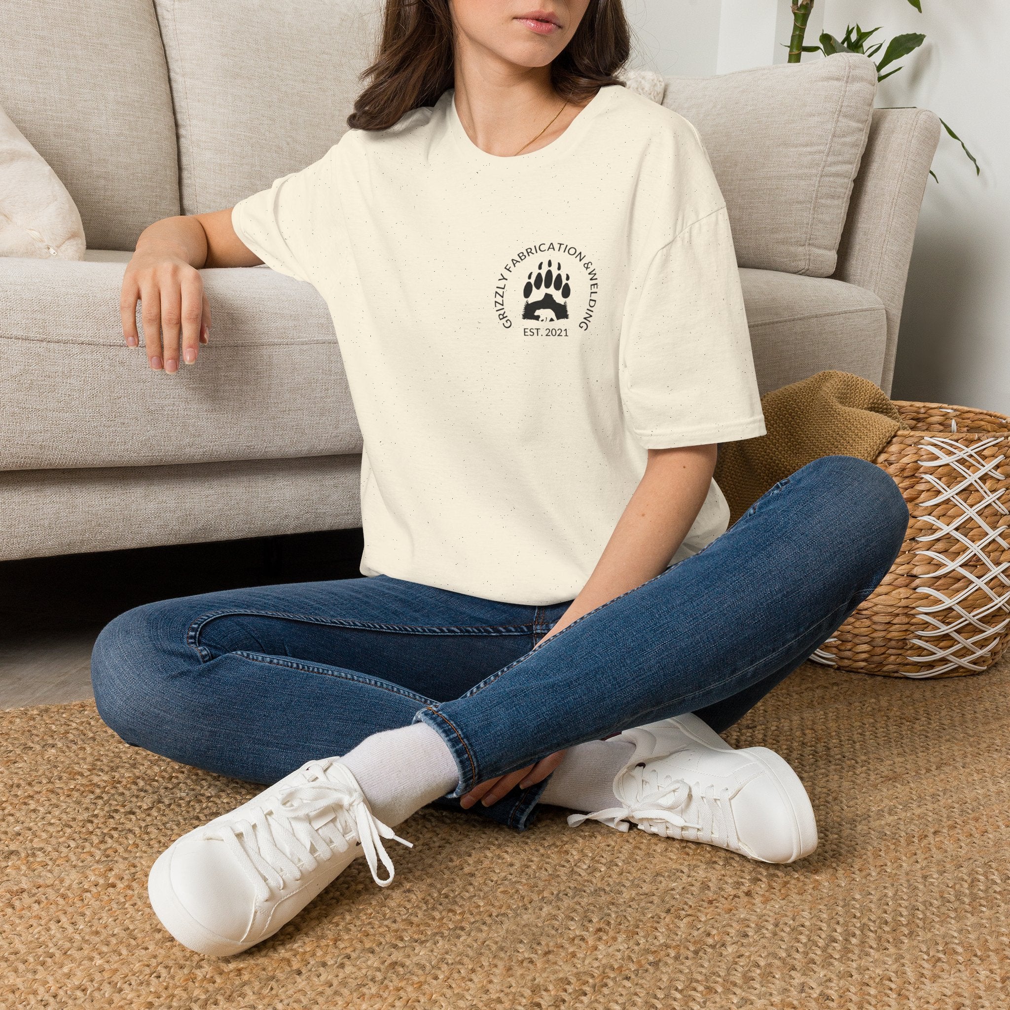 Grizzly Fabrication Company Logo T-Shirt