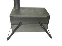 Collapsible Tent Stove with Telescoping Stove Pipe